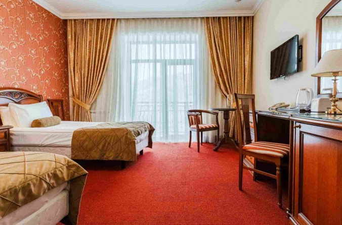 Однокомнатный двухместный номер (Стандарт 1 категории — 26 м2)